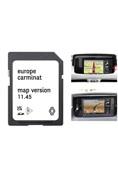 NAVITM Card SD Navigatie Harti GPS compatibil Renault 2027 Premium NON Live, ...
