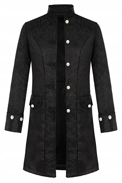 NO BRAND Costum Frac Cămașă de pirat Victorian Steampunk ROZ L OQT