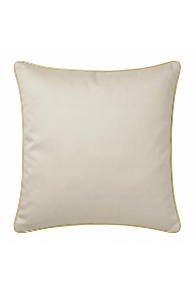 Karo Fata de perna, Queen, satin de bumbac, bej deschis, 50 x 60 cm, cu biaza...