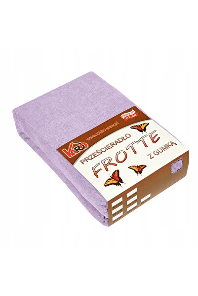 Karo Cearșaf de pat din frotir cu elastic 220x240 Heather 036