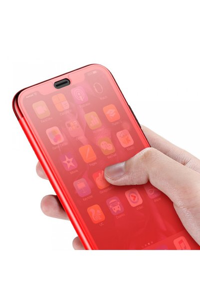 Baseus Husa Book, Touchable, TPU gel + sticla securizata, pentru iPhone Xs / ...
