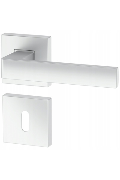 Ergoline UN HANDLE ERGO SILVER SQUARE KEY PLATE ITALIAN LINE  UN HANDLE ERGO ...