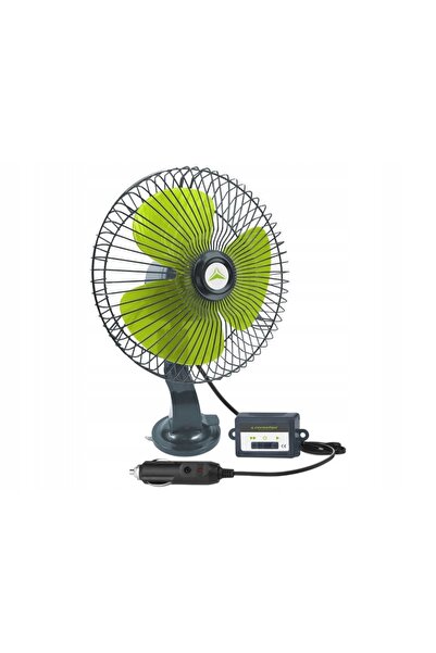 Carmotion Ventilator rotativ cu ventuză de 20cm, 12V/21W, L5Q62