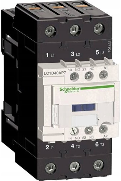 Schneider Electric SCHNEIDER 40A 3NO 230V CONTACTOR DE PUTERE MOTOR STYK POM ...