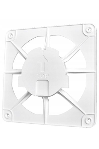 airRoxy Grilă de ventilație 150x150mm NEGRU LUCIOS STICLĂ