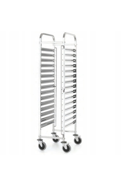 HENDI Cărucior de transport pentru recipiente gastronomice 15x GN1/1 Kitche