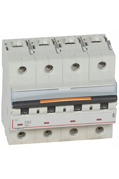 Legrand DISJUNCTOR DX3 S324 4P C 63A 25kA AC 409800