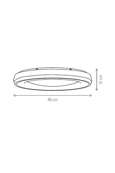 Klausen Plafonieră LED tip bandă KL151037, 100W, 7000lm, lumină caldă+neutră+rece, IP20, gri