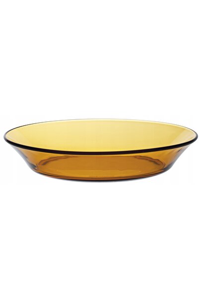 Duralex Farfurie adâncă LYS AMBER portocalie 195 x 35 mm - set de 6 bucăți