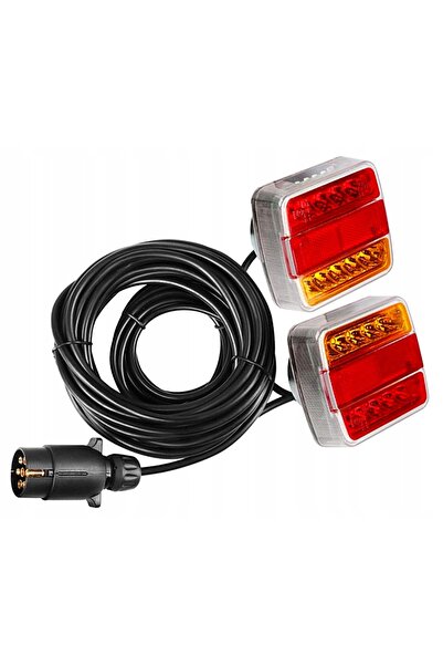 NO BRAND Kit lampă spate LED P5V21 magnetică 7,5m cu mufă