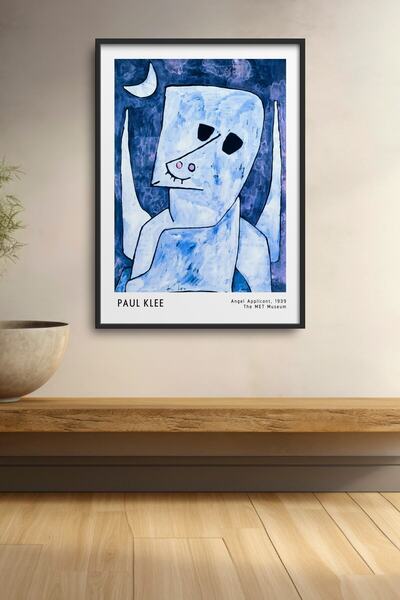 HOMEPACK Pictură cu înger de Paul Klee, poster înrămat, decor de perete cu ar...
