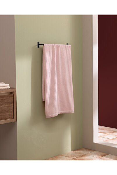 Madame Coco Linge Prosop de baie 100% bumbac - Pudră - 70x140 cm