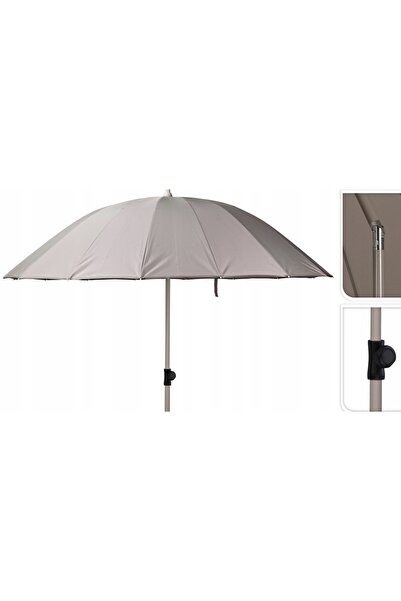NO BRAND Umbrelă pliabilă de grădină și plajă, reglabilă, stabilă, solidă VIL...