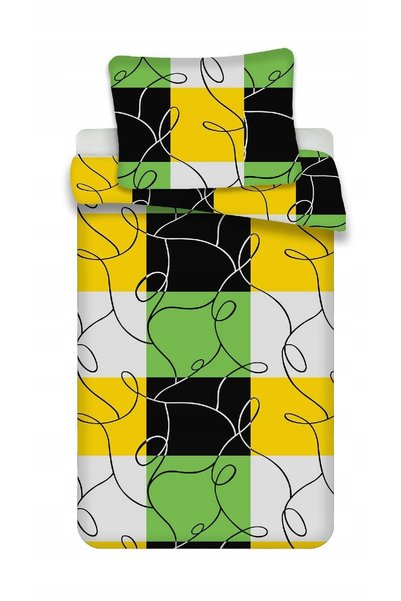 Jerry Fabrics Set lenjerie de pat 4 piese 140x200 - 2 bucăți 70x90 - 2 bucăți...