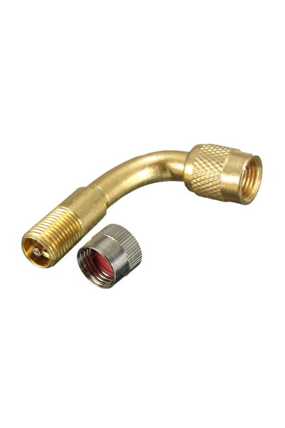 Generic Brand Adaptor prelungitor de cupru pentru valva anvelopei auto, capac...