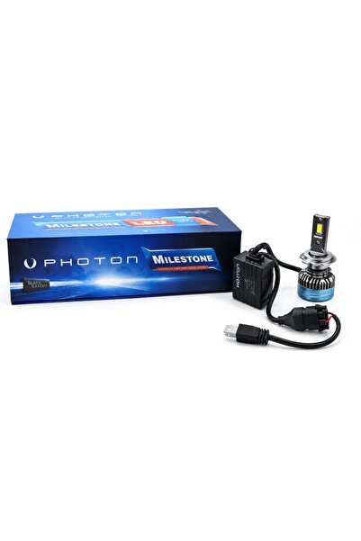 Photon Milestone Black Katana H7 30000 Lümen LED Xenon (HB3 Sürücü + H7 Dönüş...