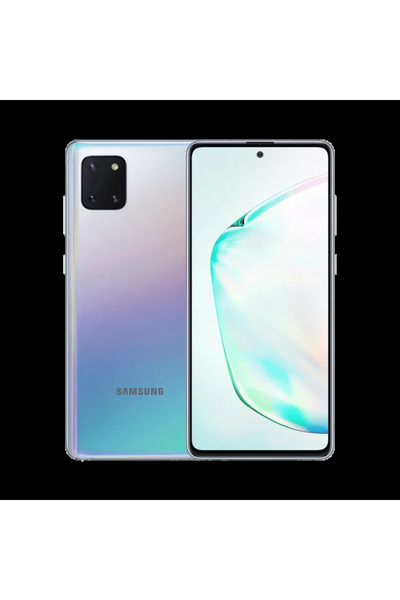 Yenilenmiş Galaxy Note10 Lite 8 GB RAM 128 GB Aura Glow Gümüş Cep Telefonu 12 Ay Garantili B Kalite