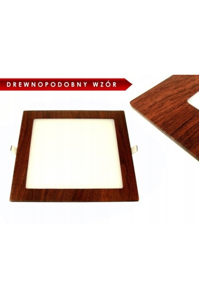 NO BRAND Panou LED Tyloo 18W 230V cu aspect de lemn B DW