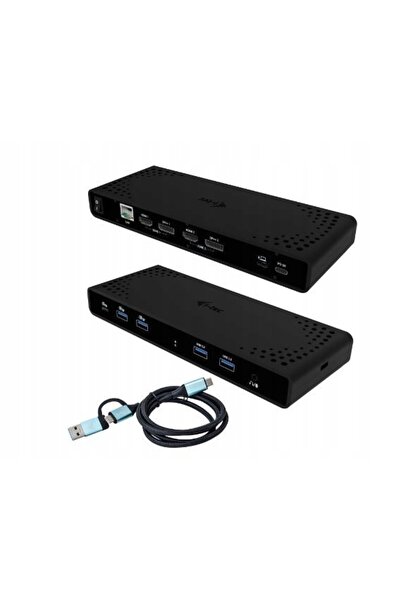 i-Tech Gear I-TEC Stație de andocare universală cu afișaj dual 4K și Power De...