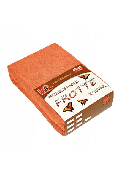 Karo Cearșaf de pat din frotir cu elastic 160x200 Rude