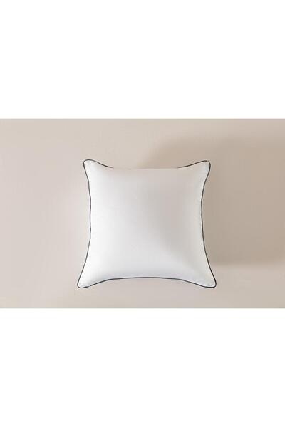 Karo Fata de perna din bambus, 50 x 70 cm, alba cu bordura neagra, 100% bambu...
