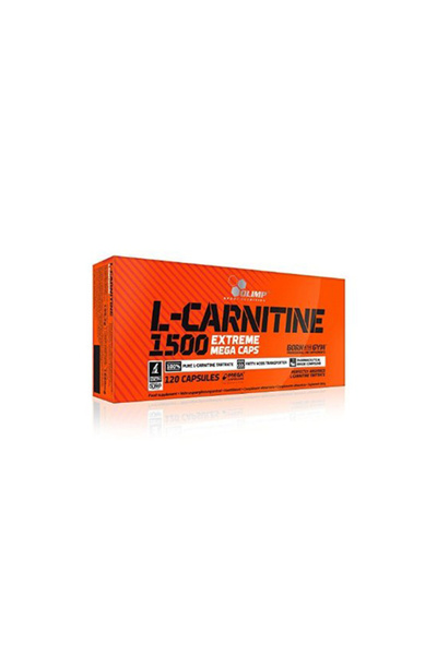 Olimp L-Carnitine 1500 Extreme Mega Caps - L-Carnitină, 120 capsule