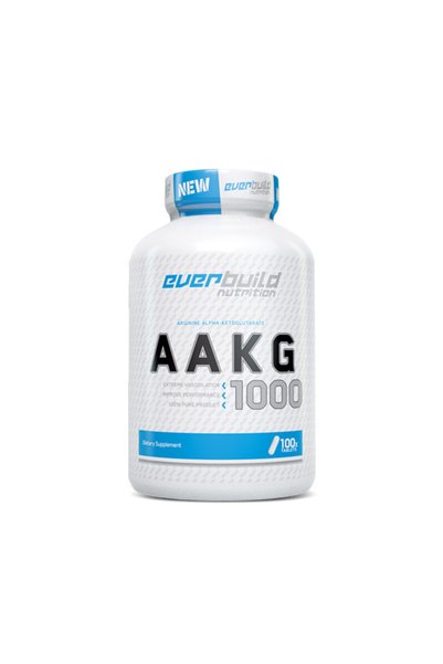 EverBuild Nutrition EVERBUILD AAKG 1000mg - Supliment alimentar, 100 tablete