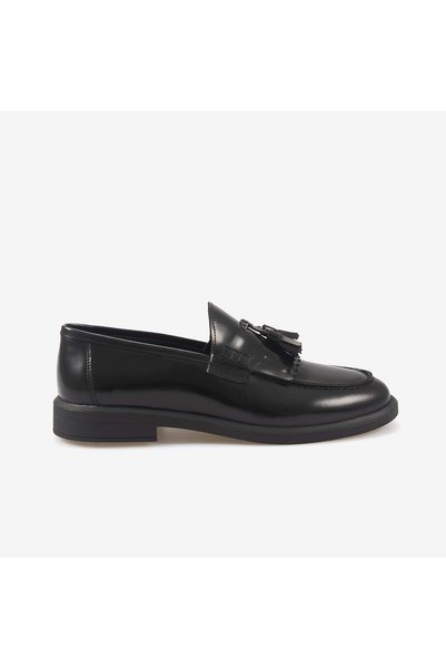 KEMAL TANCA Kadın Kauçuk Taban Hakiki Deri Loafer 2541