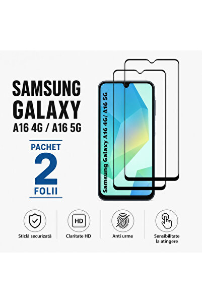 OEM Set de 2 folii de protecție din sticlă securizată pentru Samsung Galaxy A...
