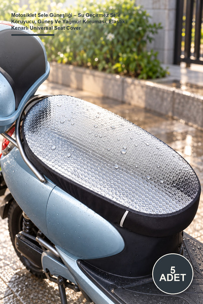 Yenilig 5 bucăți de parasolar pentru șa de motocicletă - protecție impermeabi...