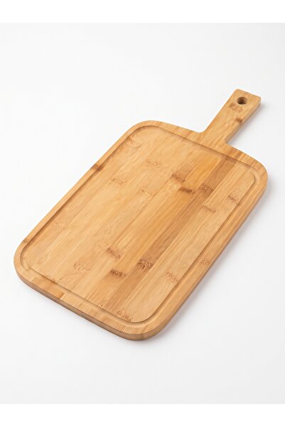 Target Home Πλατώ σερβιρίσματος Bamboo με χερούλι 24x46x1,5εκ. φυσικό