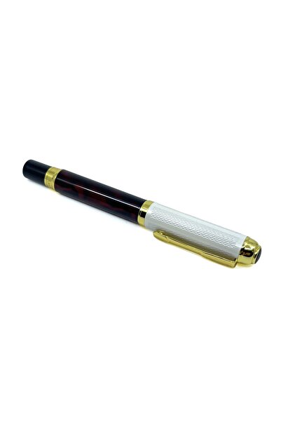 Bıyıklı Tobacco Luxury Design Metal Ballpoint Pen with Customized Gift Box