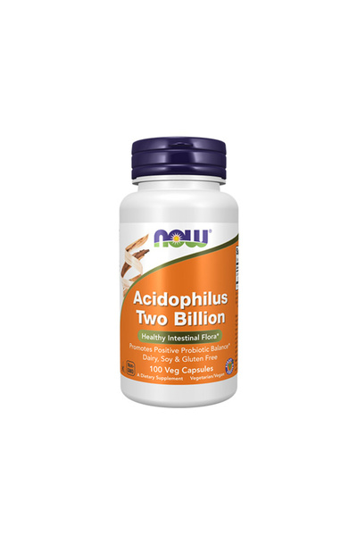 Now Acidophilus Două Miliarde - Probiotice, 100 capsule