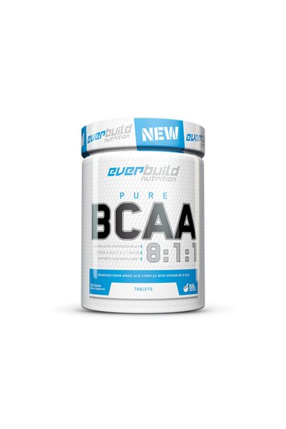 EverBuild Nutrition EVERBUILD BCAA 8:1:1 1000mg - Aminoacizi BCAA, 200 compri...