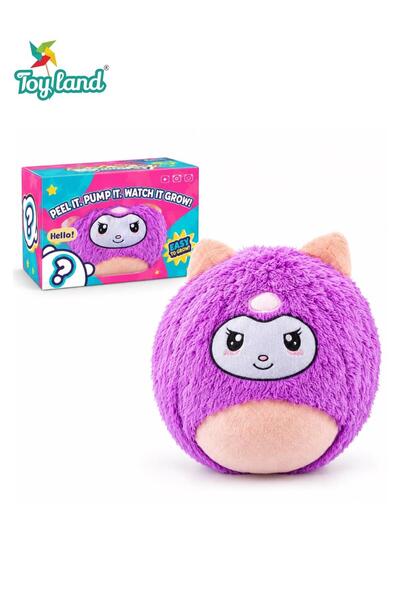 TOY LAND Kids Inflatable Growing Plush Toy with Air Pump, Cute Cartoon Animal...