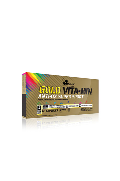 Olimp Gold VITA-MIN anti-OX Super Sport - Multivitamine și Minerale, 60 capsule