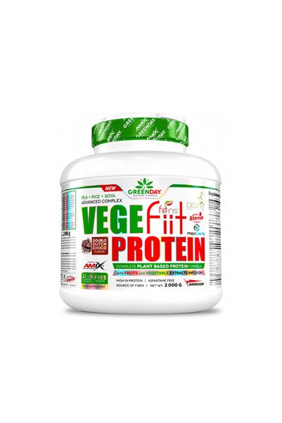 AMIX VEGEfiit PROTEIN - Proteină Vegetală, Forest Fruits, 2 kg