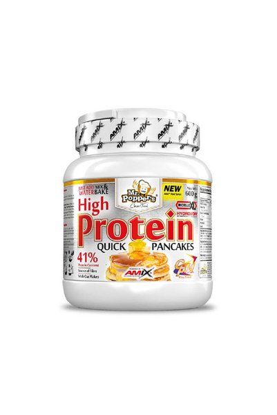 AMIX HIGH PROTEIN PANCAKES - Mix pentru Clătite Proteice, 600 g