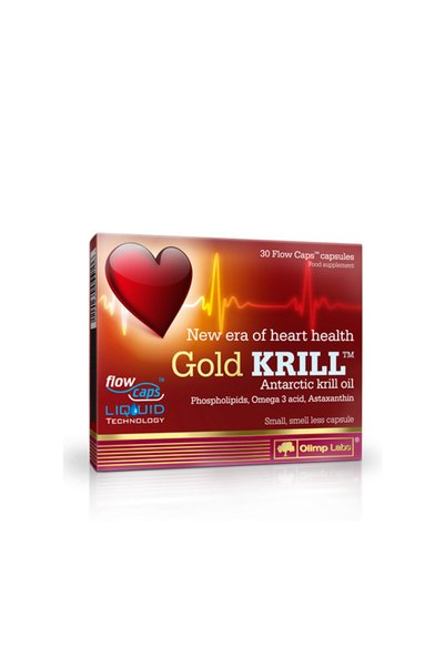 Olimp Gold Krill - Supliment din plante, 30 capsule