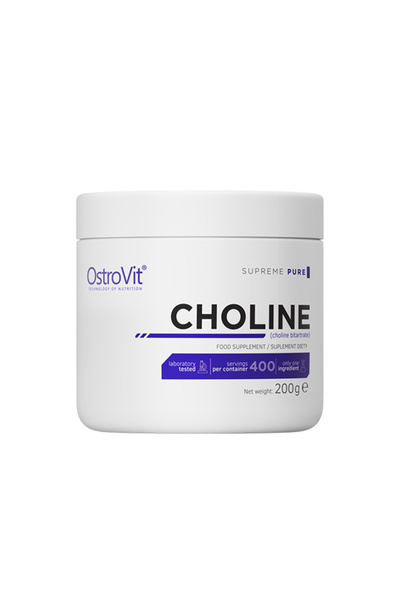 Ostrovit PHARMA Choline Bitartrate Powder - Colină și Inozitol, Fără Aromă