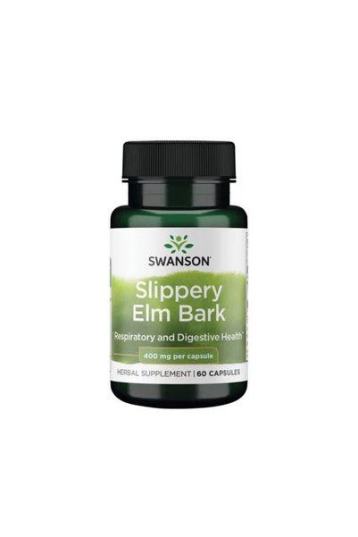 SWANSON Coaja de Ulmul Roșu 400 mg - Supliment din Plante, 60 capsule