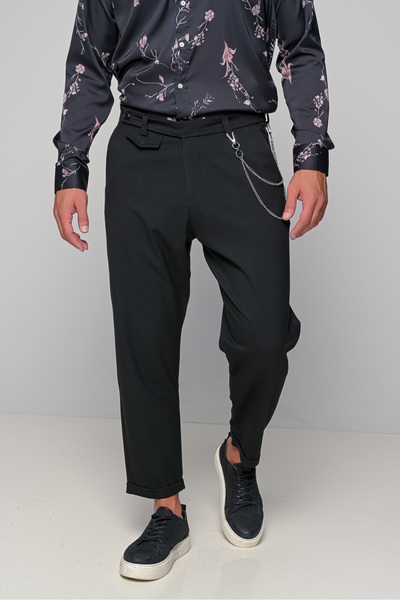 BEN TAILOR ΠΑΝΤΕΛΟΝΙ SUPERIOR DAPPER - ΜΑΥΡΟ