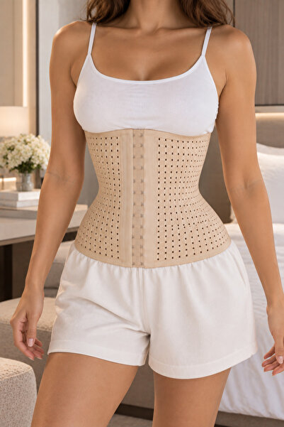 ÇAPULA Postpartum Maternity Waist Corset – Breathable, Underwire Supported, Fastening Corset