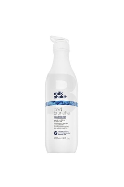 milk_shake Balsam Cold Brunette – balsam corector de culoare pentru păr brun,...