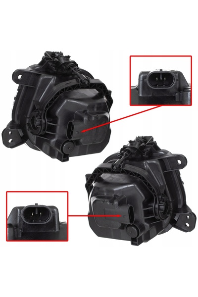 M MODECAR Set 2 bucăți LED Halogen Stânga și Dreapta pentru BMW X3 X4 X5 X6 F...