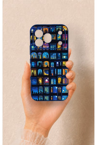 Vip Case Honor 600 Pro Compatible Night City Stories Patterned Silicone Case