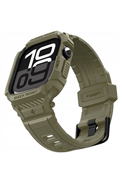 Spigen Carcasă+ curea pentru Apple Watch 10 / 11 46mm, blindată, protectoare,...
