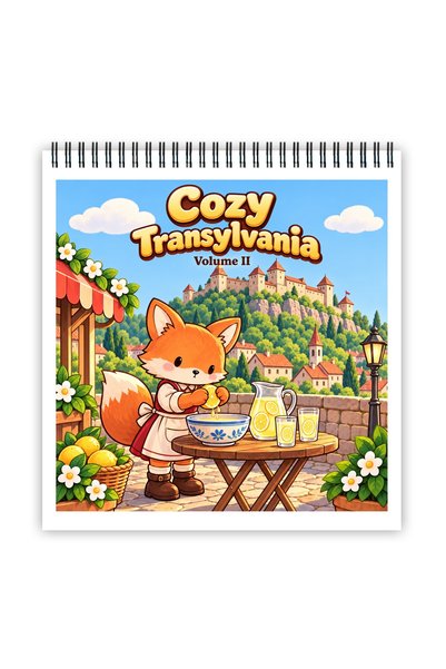 Legendary Gifts Carte de colorat, 40 de ilustrații Cozy Transylvania - Volumu...