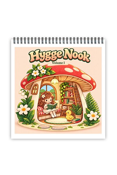 Legendary Gifts Carte de colorat, 50 de ilustrații Hygge Nook - Volumul I, 10...