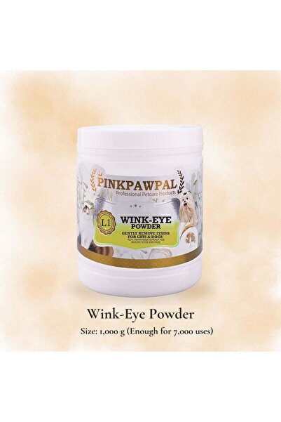 PinkPawPal Wink-Eye Powder - Tear Stain and Eye Care Powder for Cats and Dogs...